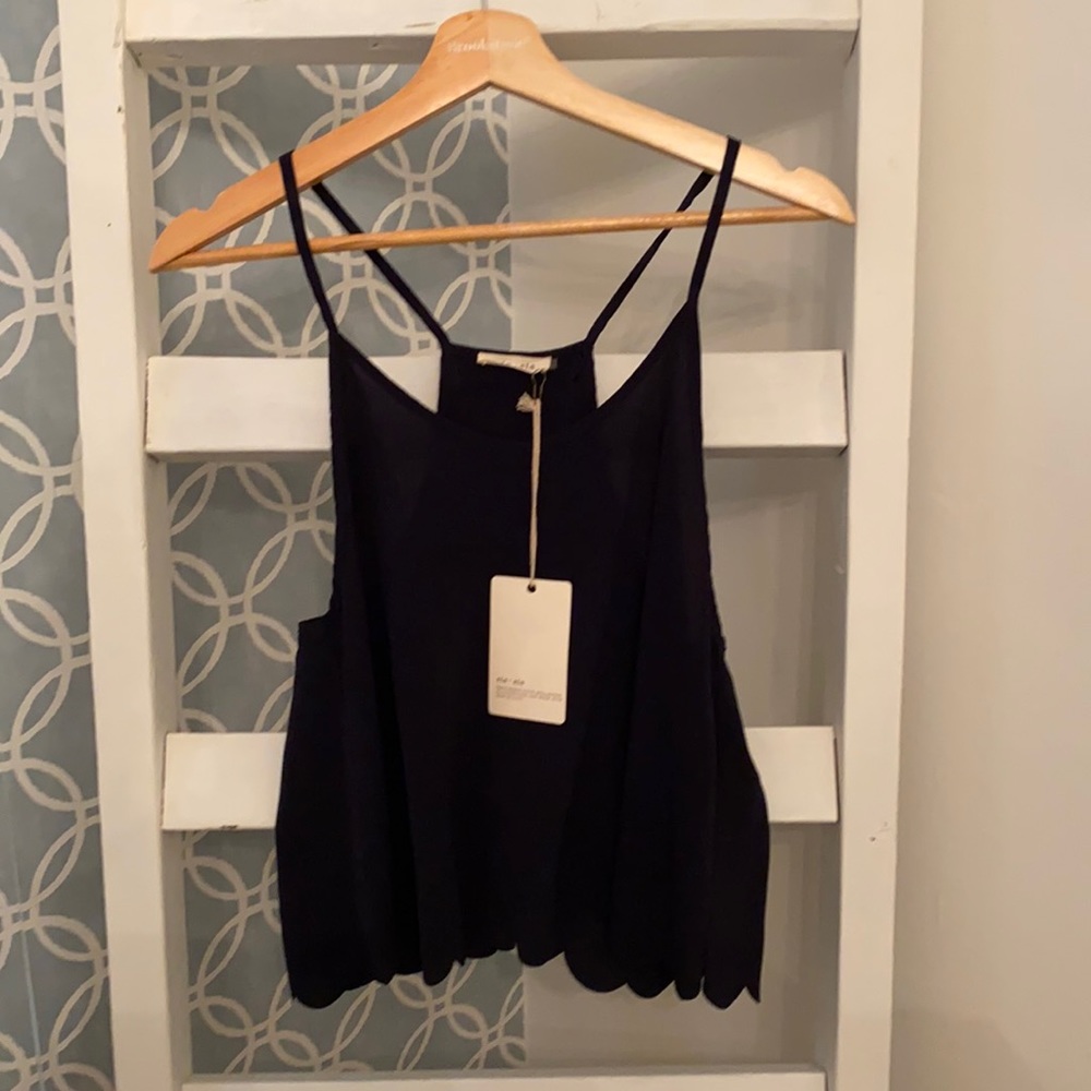 Sis Sis Strappy Flowy Tank Top NWT size M